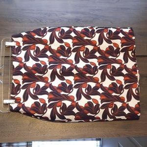 Ann Taylor patterned skirt